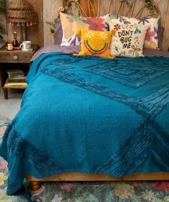 Natural Life Diamond Tufted Coverlet