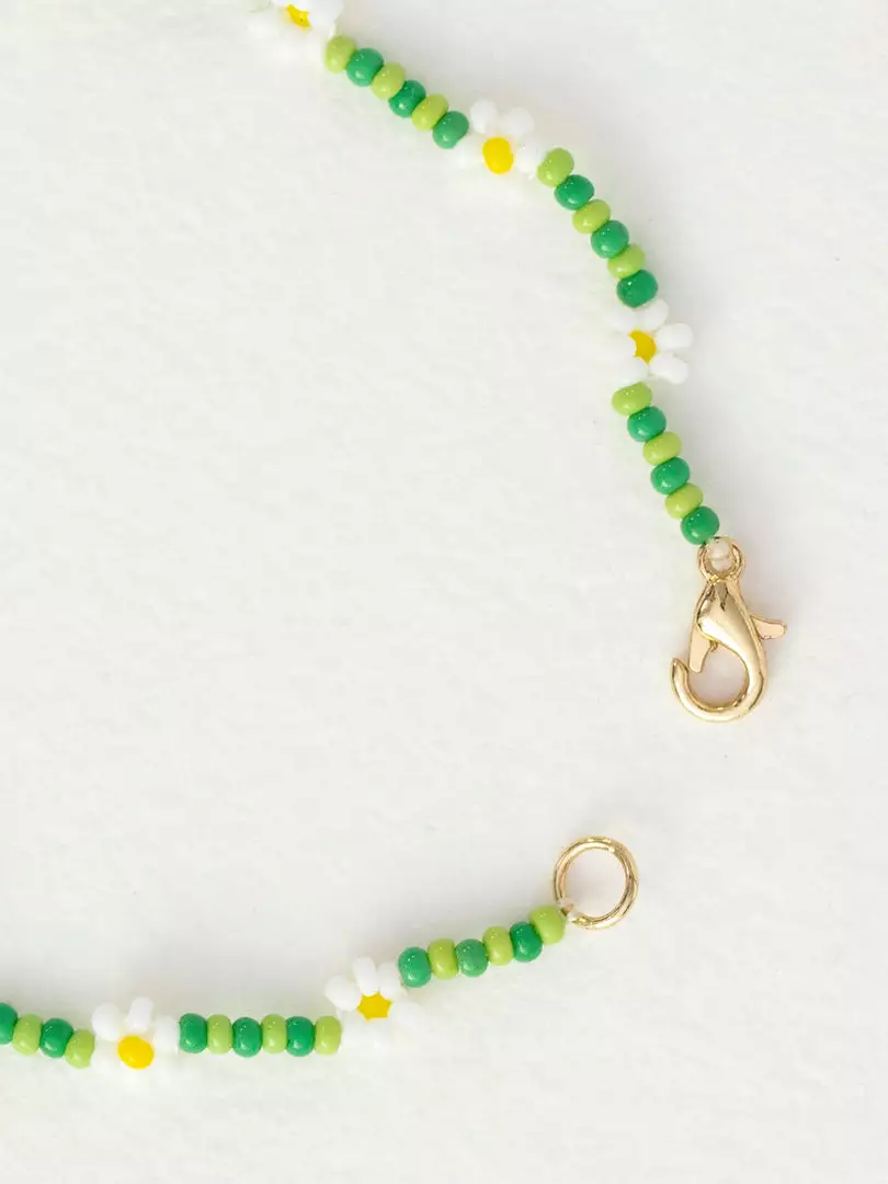Natural Life Beaded Daisy Anklet Beach & Outdoors 10 Natural Life Beaded Daisy Anklet Beach & Outdoors