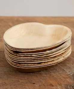 Natural Life Palm Leaf Plate Set Of 12