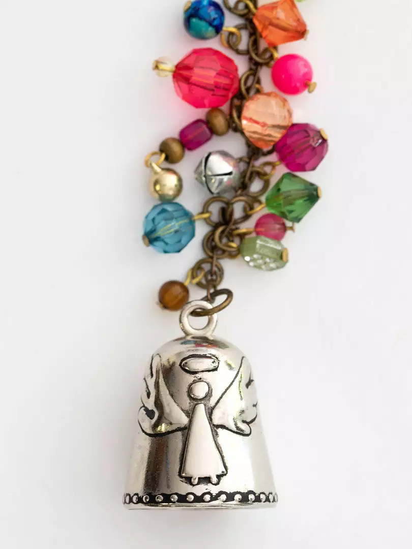 Natural Life Blessing Bell Car Charm 4 Natural Life Blessing Bell Car Charm