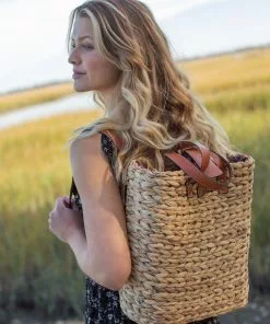 Natural Life Straw Backpack