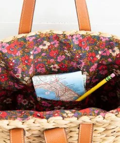 Natural Life Straw Backpack