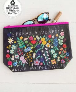 Natural Life Recycled Zip Pouch Back To Campus