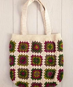 Natural Life Back To Campus Crochet Tote Bag