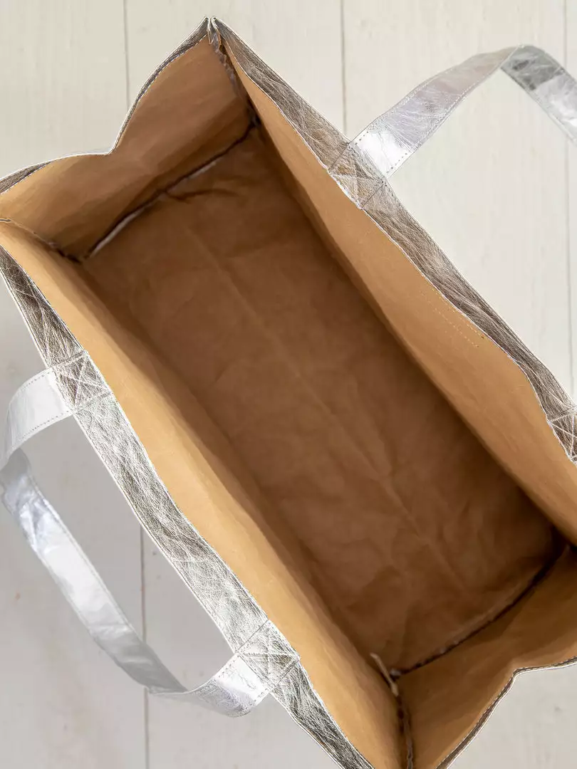 Natural Life XL Penny Paper Tote Bag 10 Natural Life XL Penny Paper Tote Bag