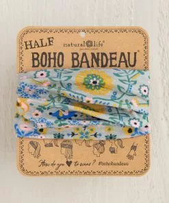 Natural Life Mandala Half Boho Bandeau