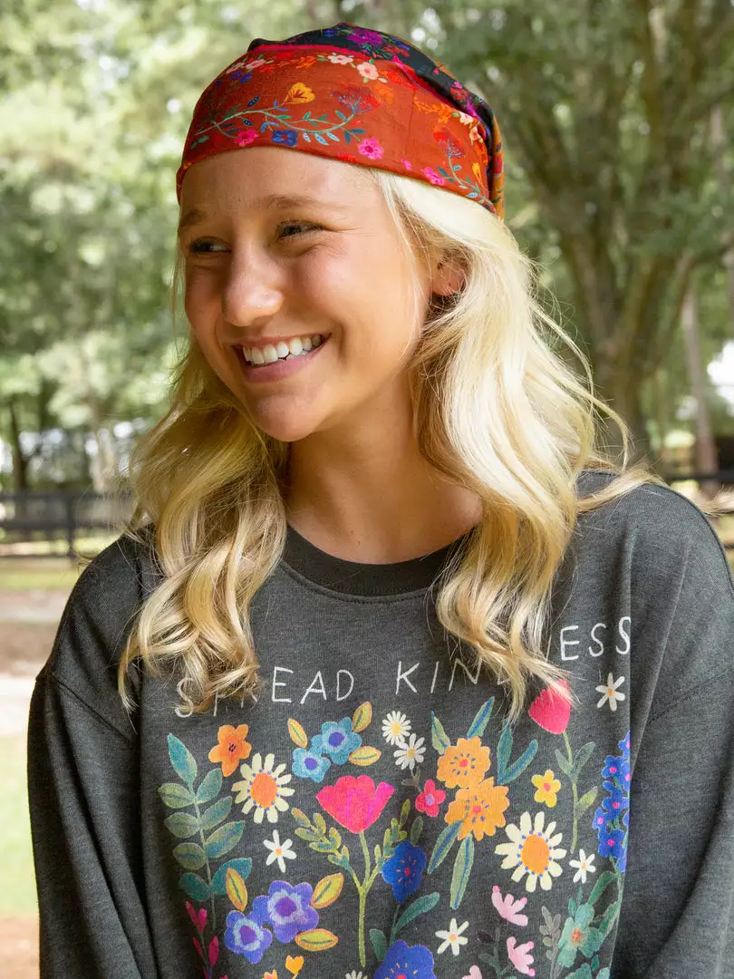 Natural Life Border Print Half Boho Bandeau 23 Natural Life Border Print Half Boho Bandeau