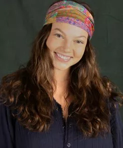 Natural Life Border Print Boho Bandeau Accessories