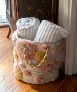 Natural Life Back To Campus Ziggy Shag Basket