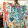 Natural Life Back To Campus XL Double-Sided Cozy Blanket