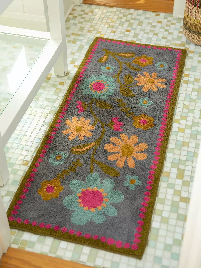 Natural Life Tufted Runner Bath Mat 3 Natural Life Tufted Runner Bath Mat