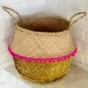 Natural Life Sequin Belly Basket