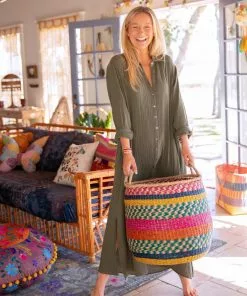 Natural Life Set Of 3 Nesting Baskets Back To Campus