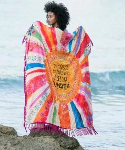 Natural Life XL Shabana Beach Towel Back To Campus