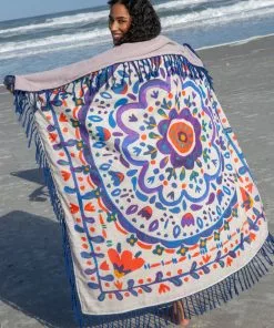 Natural Life XL Shabana Beach Towel Back To Campus