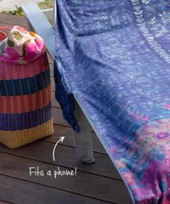 Natural Life Beach & Outdoors Beach Chair Towel & Tote