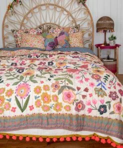 Natural Life Bungalow Reversible Quilt Back To Campus