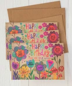 Natural Life Set Of 3 Greeting Cards