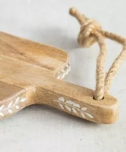 Natural Life Hand Carved Bread Board 9 Natural Life Hand Carved Bread Board