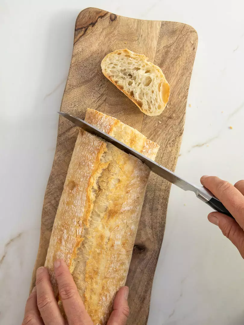 Natural Life Hand Carved Bread Board 6 Natural Life Hand Carved Bread Board