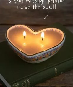 Natural Life Shaped Secret Message Candle