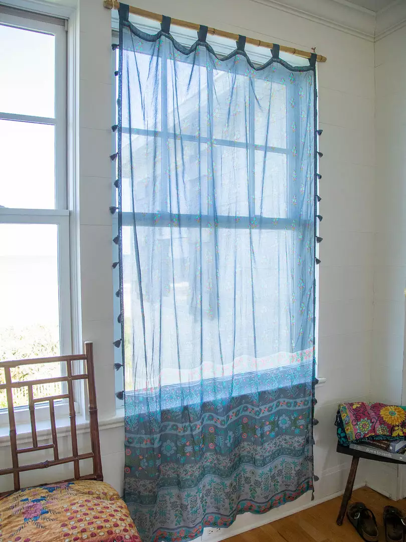 Natural Life Printed Curtain Panel 7 Natural Life Printed Curtain Panel