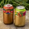 Natural Life Embroidered Drink Cozie Set