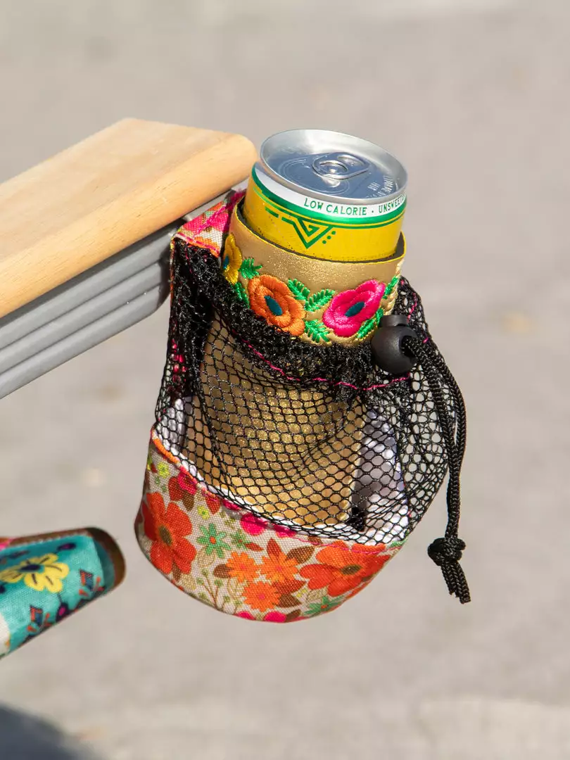 Natural Life Embroidered Drink Cozie Set 10 Natural Life Embroidered Drink Cozie Set