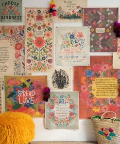 Natural Life Canvas Tapestry Back To Campus