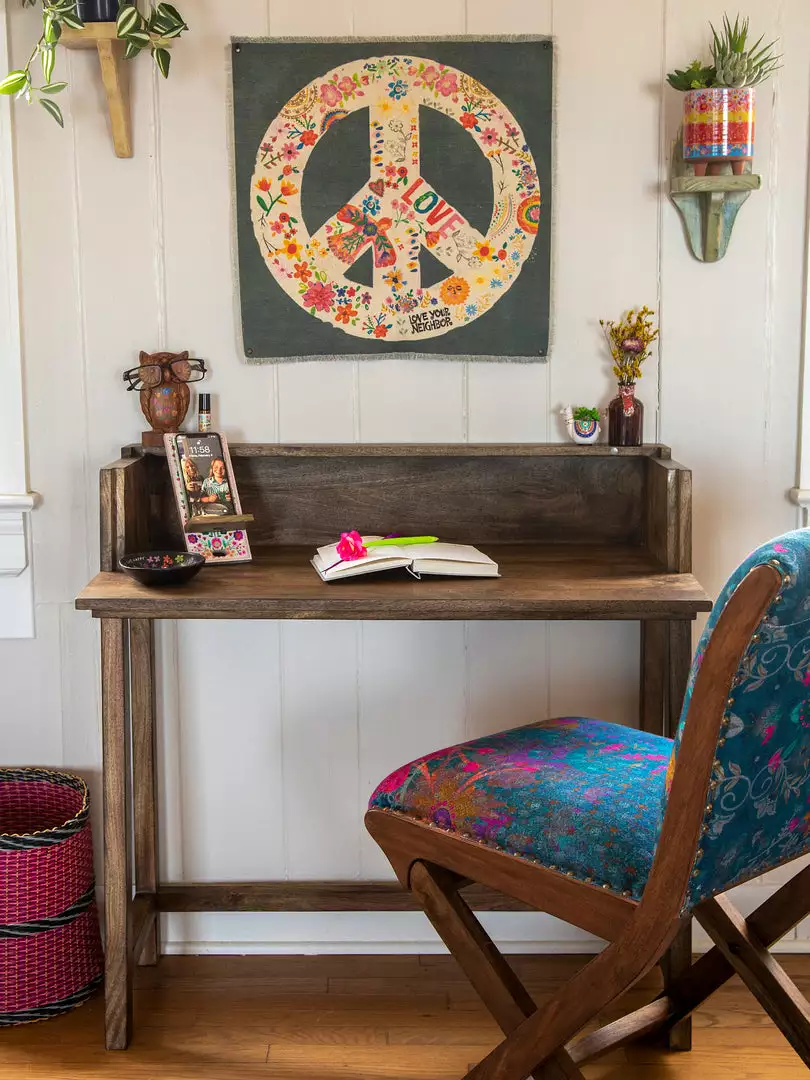 Natural Life NEW & TRENDING Bungalow Writing Desk & Console 3 Natural Life NEW & TRENDING Bungalow Writing Desk & Console