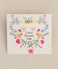 Natural Life Zodiac Perfect Tiny Studs