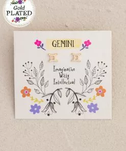 Natural Life Zodiac Perfect Tiny Studs