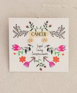 Natural Life Zodiac Perfect Tiny Studs