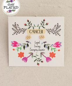 Natural Life Zodiac Perfect Tiny Studs