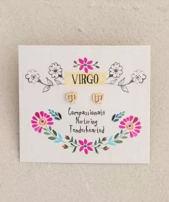 Natural Life Zodiac Perfect Tiny Studs