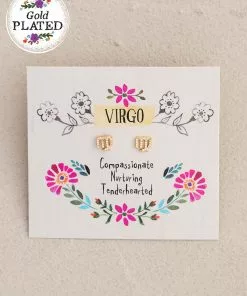 Natural Life Zodiac Perfect Tiny Studs