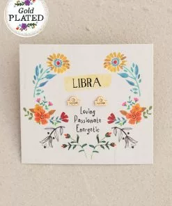 Natural Life Zodiac Perfect Tiny Studs