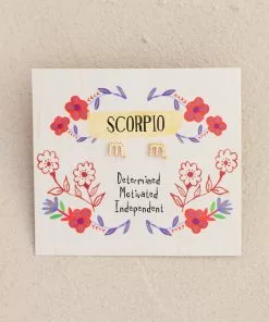 Natural Life Zodiac Perfect Tiny Studs