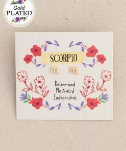 Natural Life Zodiac Perfect Tiny Studs