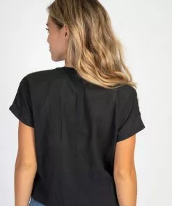 Natural Life Embroidered Tassel Top SUMMER SHOP