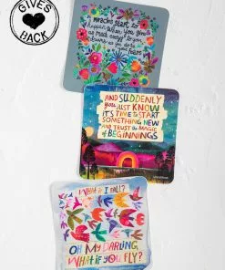 Natural Life NEW & TRENDING Set Of 3 Stickers