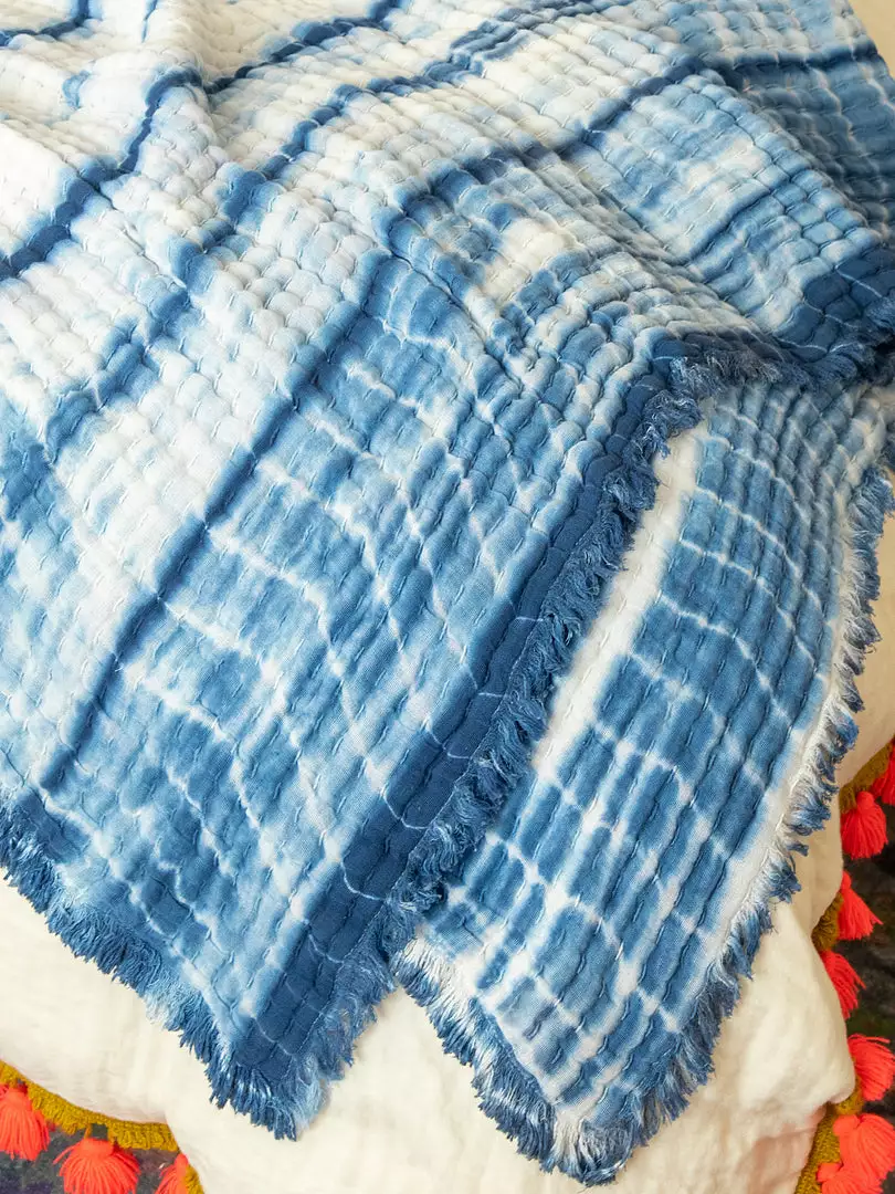 Natural Life Shibori Cotton Gauze Quilt Back To Campus 6 Natural Life Shibori Cotton Gauze Quilt Back To Campus