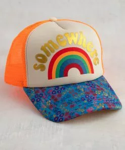 Natural Life Trucker Hat Back To Campus