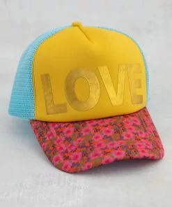 Natural Life Trucker Hat Back To Campus