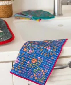 Natural Life Set Of 4 Dish Cloth Napkins HOME & LIVING