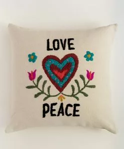 Natural Life Hand Embroidered Pillow NEW & TRENDING 27 Natural Life Hand Embroidered Pillow NEW & TRENDING