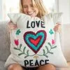 Natural Life Hand Embroidered Pillow NEW & TRENDING 2 Natural Life Hand Embroidered Pillow NEW & TRENDING