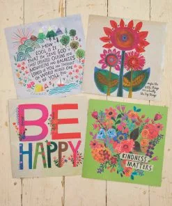 Natural Life Happy Notes Poster Book Back To Campus