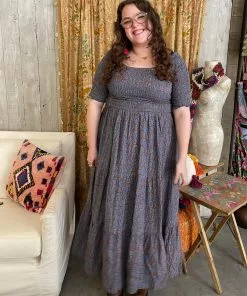 Natural Life Daisy Midi Dress 36 Natural Life Daisy Midi Dress