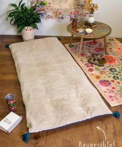 Natural Life Faux Fur Lounge Bed Roll